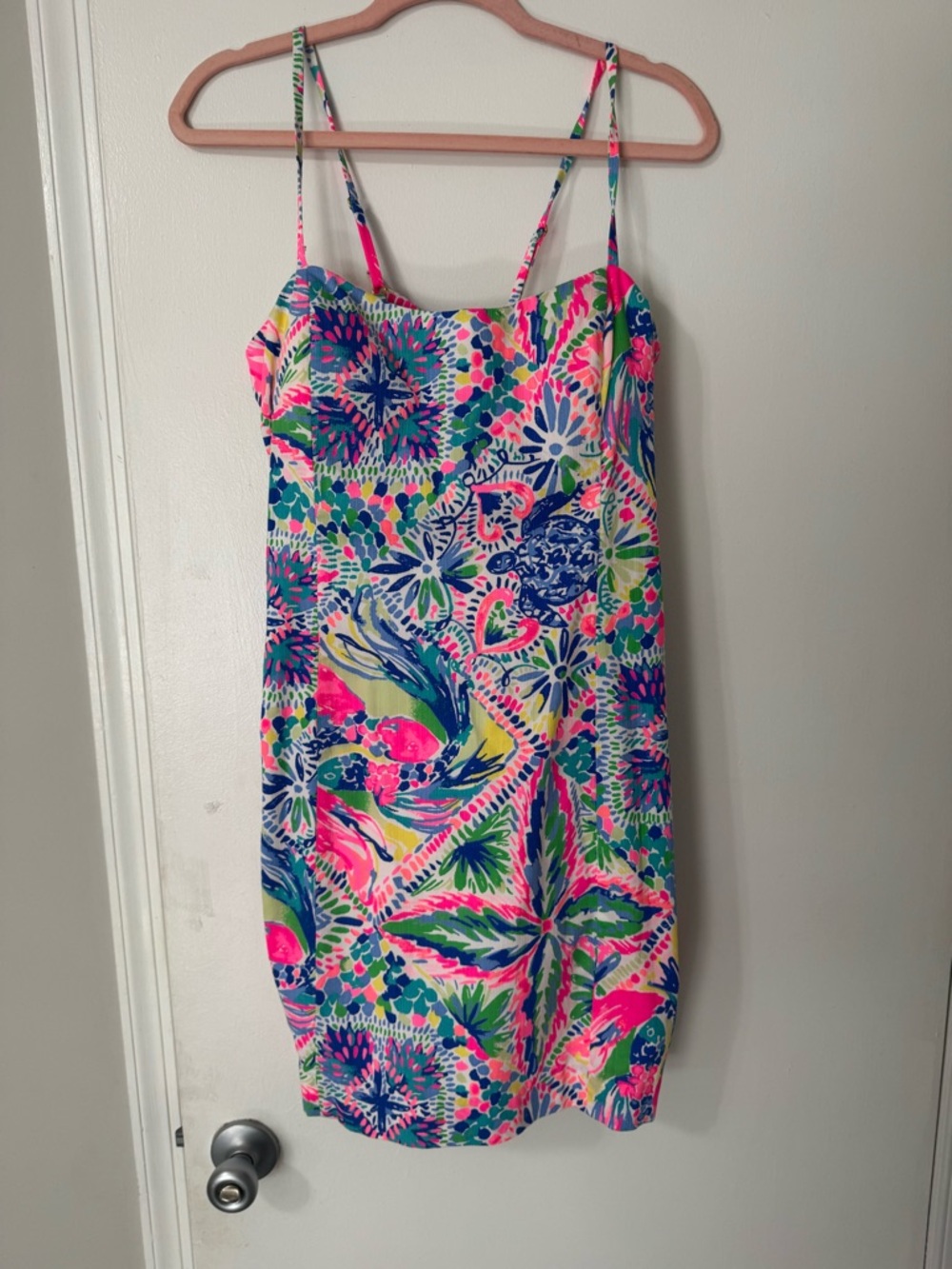 Lilly Pulitzer Neon Floral Multicolor Sundress